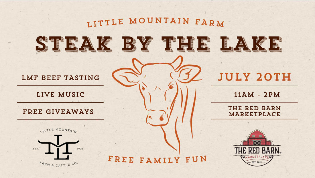 Steak by the Lake @ The Red Barn Marketplace | July 20th