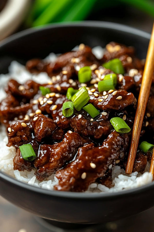 Little Mountain Teriyaki Beef over Castor River Rice