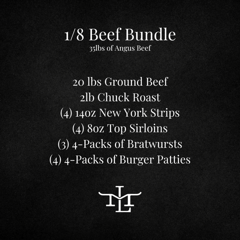 1/8 Beef Bundle (35lbs)