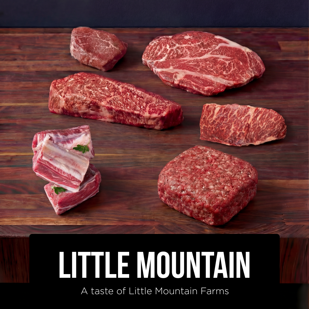 Taste of Little Mountain: Steaks, Ground Beef, Roast & Ribs