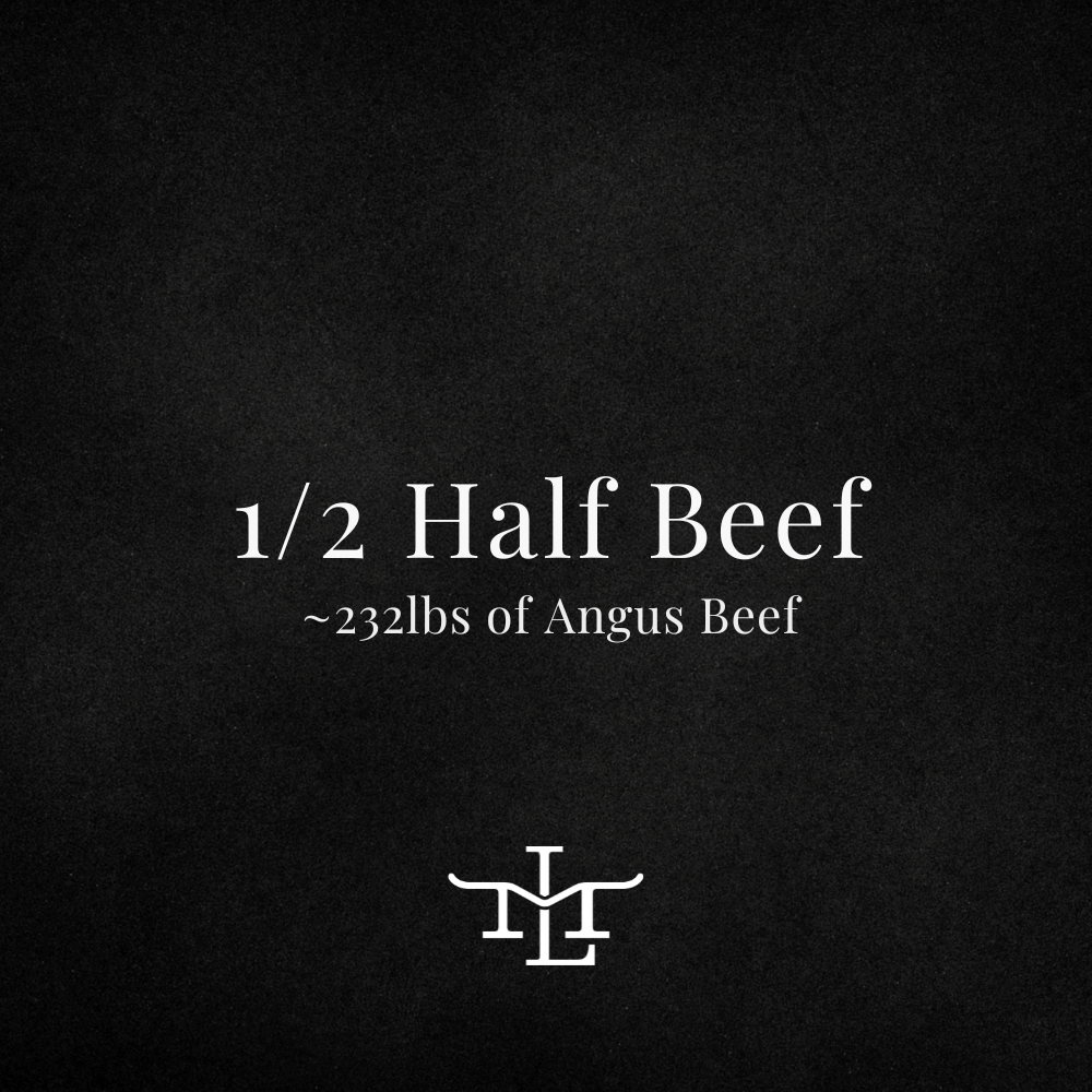 1/2 (Half) Beef